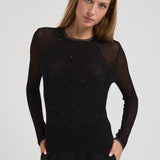 Top a coste in lurex KERRIA FULLBLACK IRO 