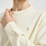 Felpa uomo girocollo panna 710916689 003 RALPH LAUREN 