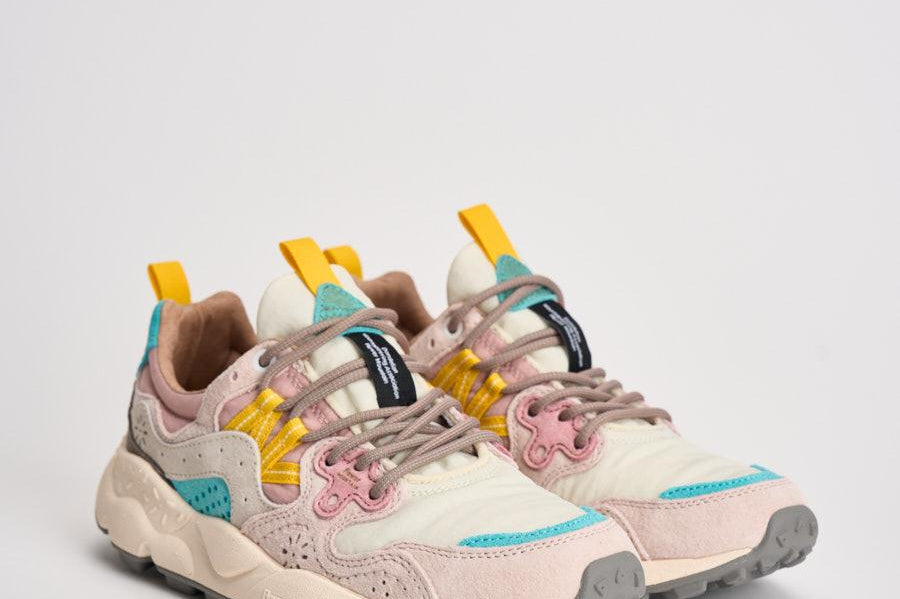 Sneakers donna Yamano 3 multicolor YAMANO3W 1B54LIGHT PINK FLOWER MOUNTAIN 