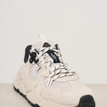 Sneakers uomo bianche nere 0N01U MESHOFFWHITE FLOWER MOUNTAIN 