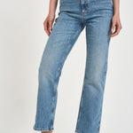 Jeans donna Jane in denim blu chiaro 11957 WHD39WASHED BLUE ANINE BING 
