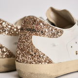Sneakers donna Super star bianca e strass GWF00102 F00535882532 GOLDEN GOOSE 