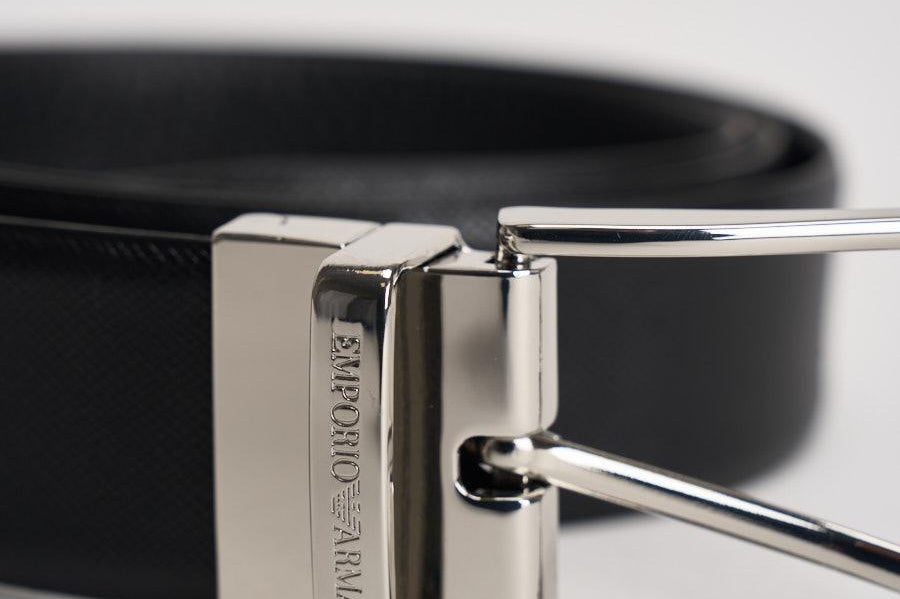 Cintura donna reversibile nera EM005540 AF24909MC173 EMPORIO ARMANI 