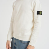 Maglia uomo girocollo bianca 5100049 S00A2V0093 STONE ISLAND 