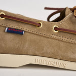 Mocassino donna Portland da barca in suede taupe 77131JW AF0 SEBAGO 