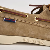 Mocassino donna Portland da barca in suede taupe 77131JW AF0 SEBAGO 