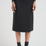 Gonna donna midi Leak grigio antracite D621523 LEAK020ANTRACITE P.a.r.o.s.h. 