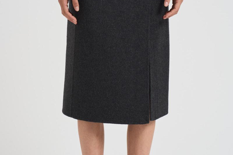 Gonna donna midi Leak grigio antracite D621523 LEAK020ANTRACITE P.a.r.o.s.h. 