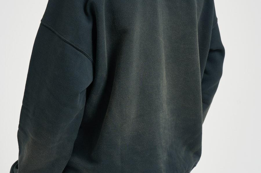 Felpa uomo girocollo antracite GUP01938 P00214690498 GOLDEN GOOSE 