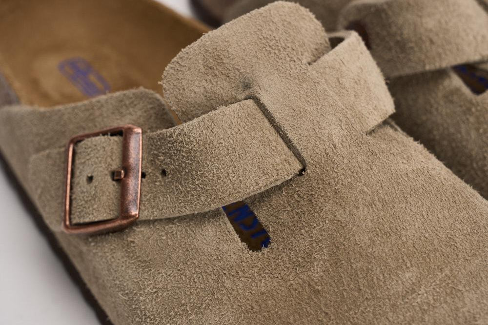 Scarpa bassa uomo beige Bostonn 560773U TAUPE BIRKENSTOCK 