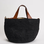 Borsa donna Mirozy in rafia nera MIROZY BLACK IBELIV 