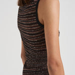 Modello senza maniche con scollo rotondo K0H BK01CLS80E3 MISSONI 