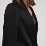 Blazer monopetto donna 14059BIS 8007NERO FORTE FORTE 