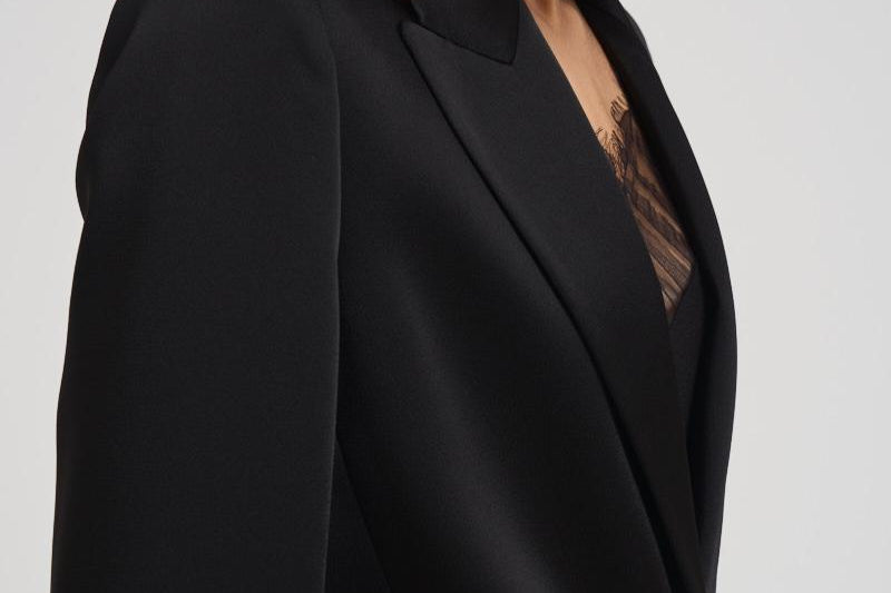 Blazer monopetto donna 14059BIS 8007NERO FORTE FORTE 