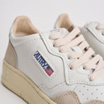 Sneakers donna medalist low in suede e bianca AULW LS33 AUTRY 