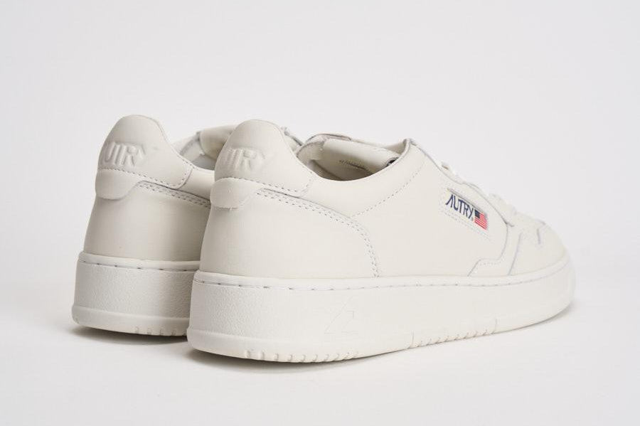 Sneakers uomo Medalist in pelle bianca AULM SG10 AUTRY 