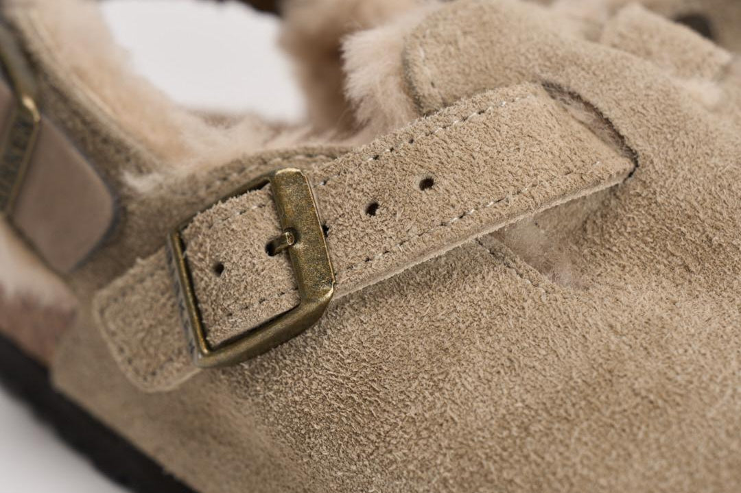 Scarpa donna Tokio Shearling taupe 1028349 TAUPE BIRKENSTOCK 