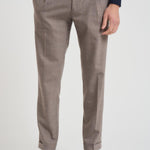 Pantalone uomo chino tortora RETRO BN7000XLTBROWN BERWICH 