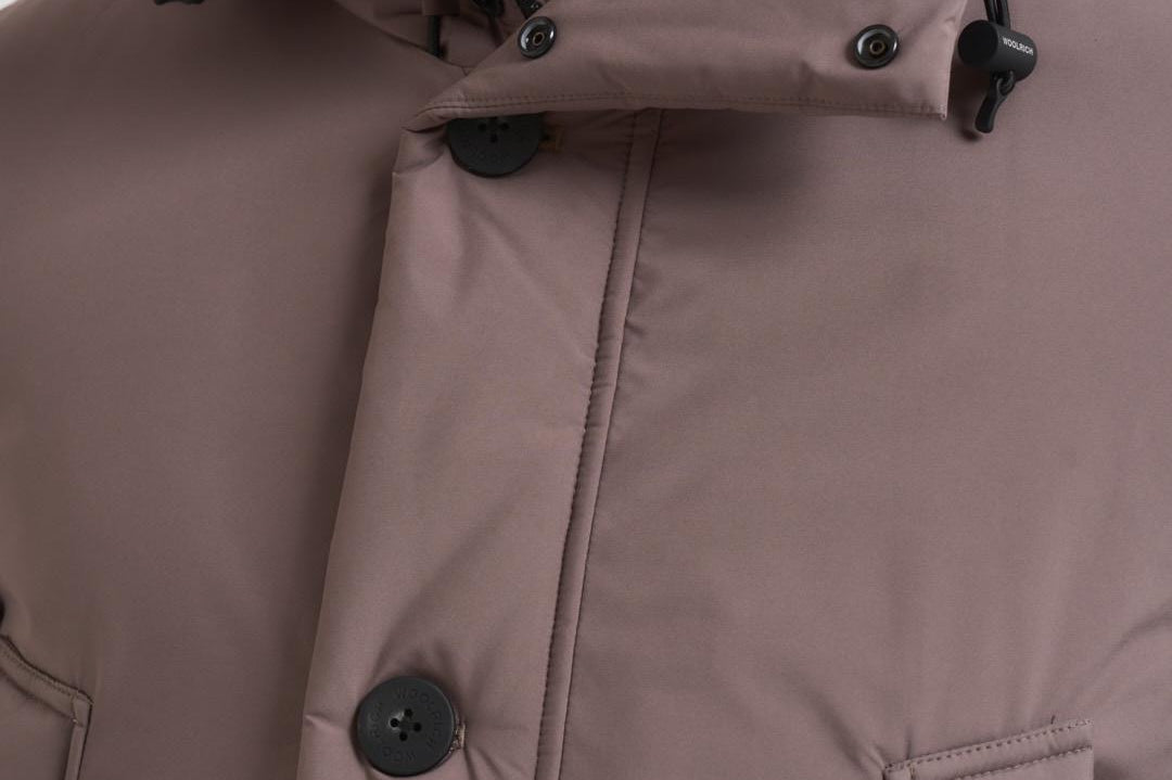 Piumino uomo Cloud Artic Parka tortora OU2092 7425 WOOLRICH 