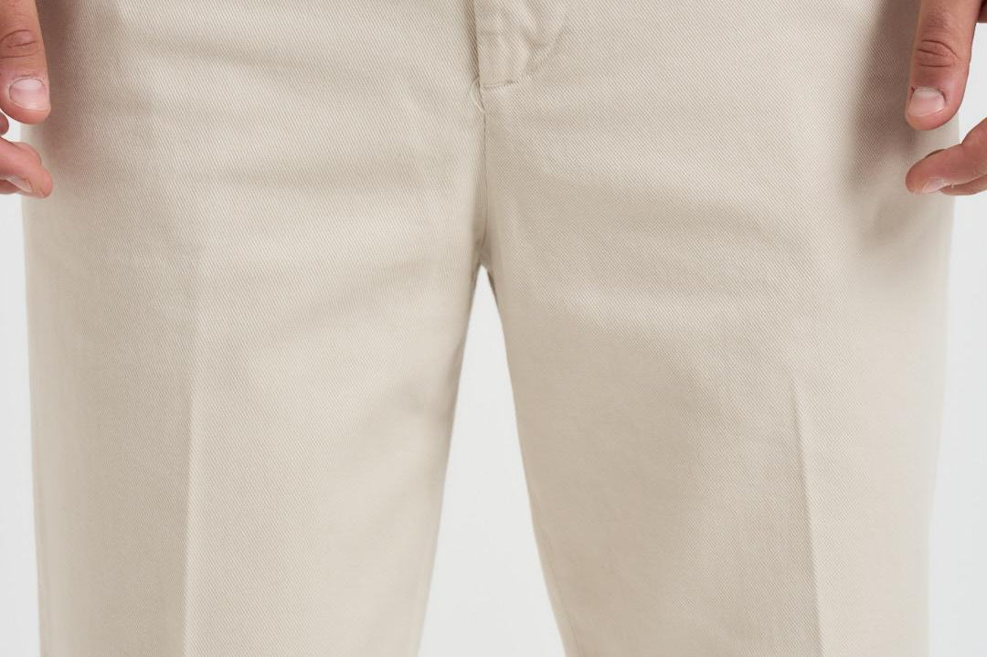 Pantalone uomo Portofino panna PORTOFINOD 400121103 BRIGLIA 