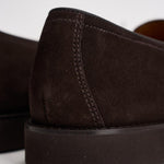 Mocassino uomo in suede marrone con nappine 3420 VISONEM23 DOUCAL'S 