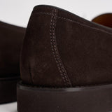 Mocassino uomo in suede marrone con nappine 3420 VISONEM23 DOUCAL'S 
