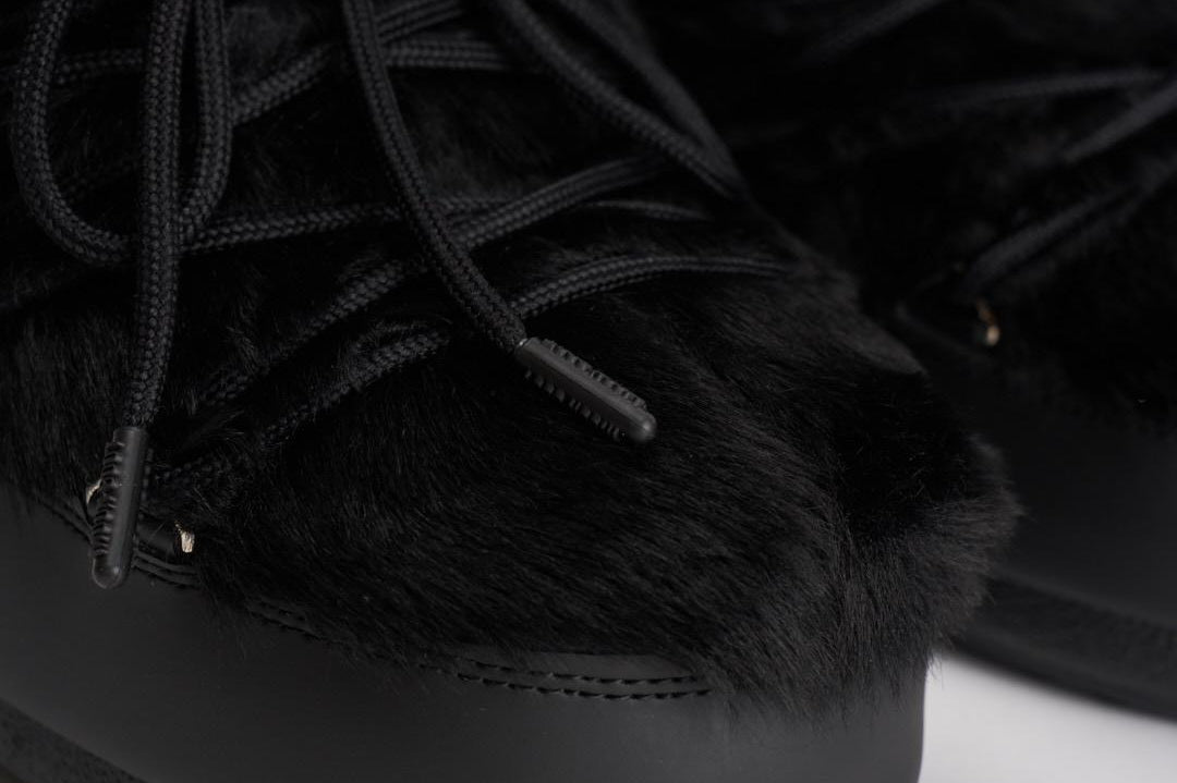 Stivale donna Low Faux Fur nero 1409390 N001BLACK MOON BOOT 