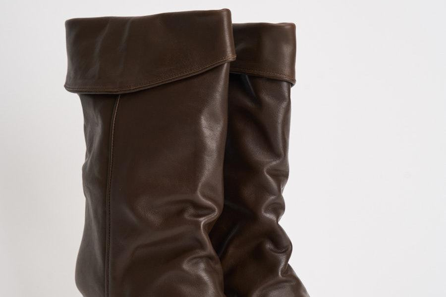 Stivali donna in pelle testa di moro BO0188FA C1A19S50DZ ISABEL MARANT 