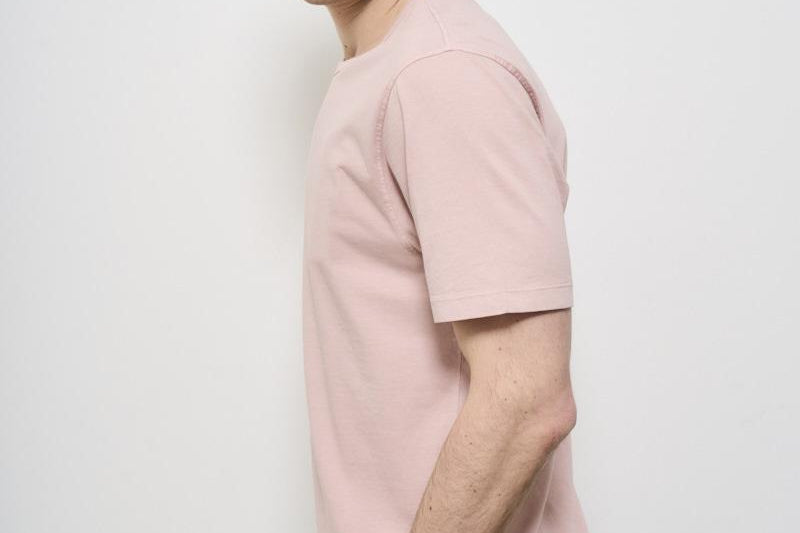 T-shirt uomo rosa girocollo TS085AR 520 CP COMPANY 