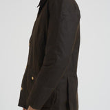 Giacca uomo cerata Ashby verde militare MWX0339 OL71 BARBOUR 