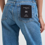 Jeans donna in cotone a gamba larga 7135 447 ANINE BING 