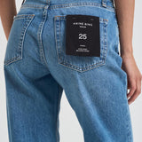 Jeans donna in cotone a gamba larga 7135 447 ANINE BING 