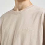 T-shirt uomo girocollo beige 1001491 LIGHTSAND LES DEUX 