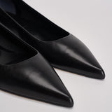 Ballerina donna a punta nera SNDP8FL130 BLACK AEYDE 