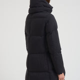 Piumino donna midi trapuntato nero PI001959D 9300 HERNO 