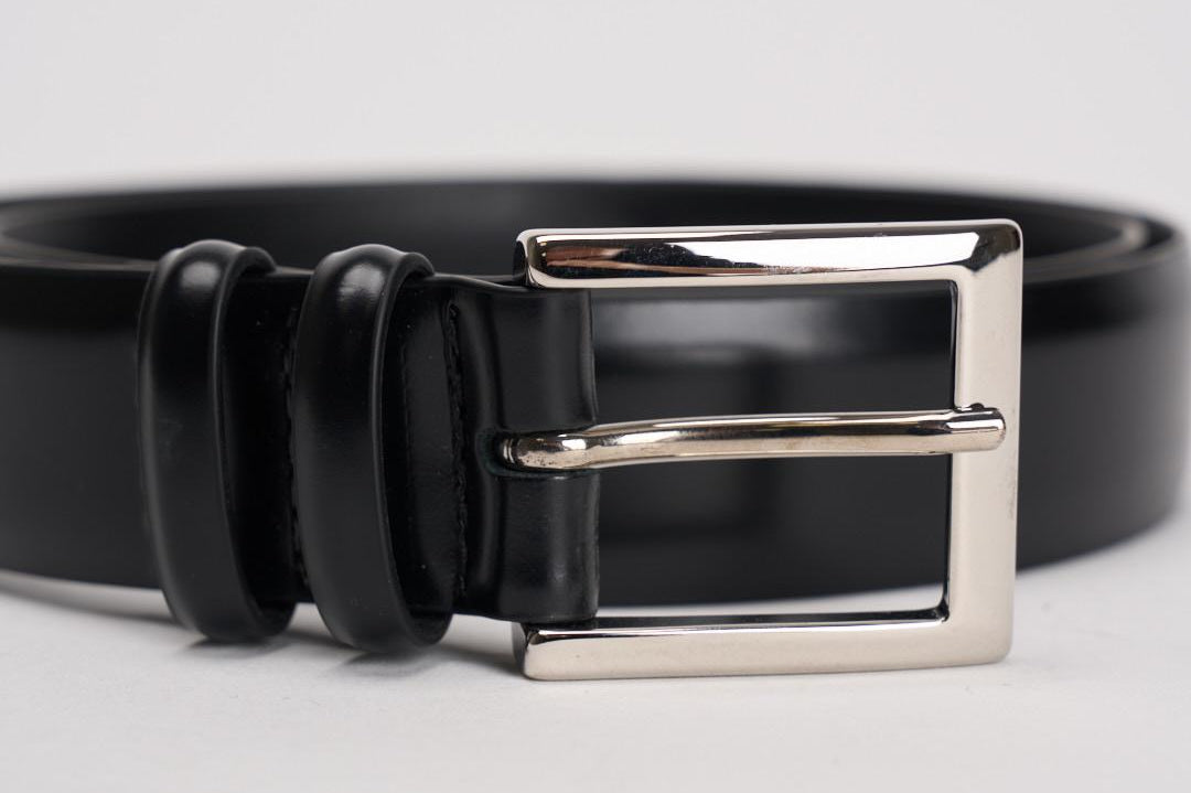 Cintura uomo Calf in pelle nera U03201CAF NERO ORCIANI 