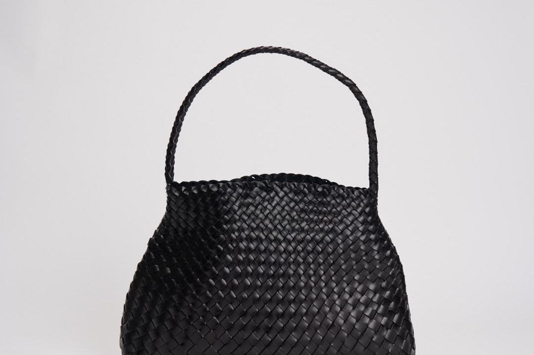 Borsa donna Santa Maria Mini S. Croce Tapered Straps nera 8700 BLACK DRAGON 