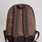 Zaino uomo pied de poule marrone CODY PIED DE POULEMIX MC2 SAINT BARTH 