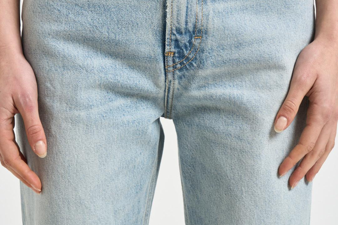 Jeans donna Korea in denim chiaro KOREA CELESTIAL HAIKURE 