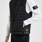 Gilet uomo con zip nero G100007 S0183V0029 STONE ISLAND 