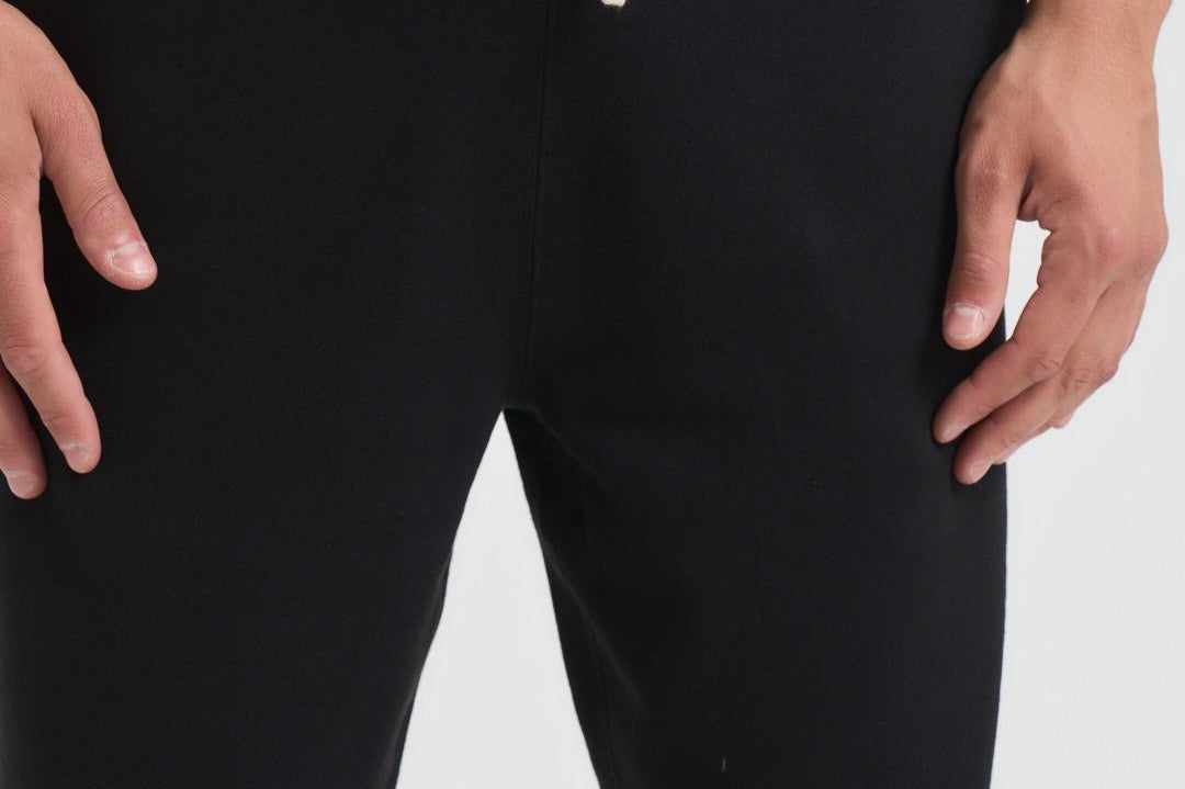 Pantaloni uomo da jogging in felpa neri 710793939 001 RALPH LAUREN 