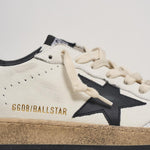Sneakers uomo Ball Star con talloncino nero GMF00117 F00377110283 GOLDEN GOOSE 
