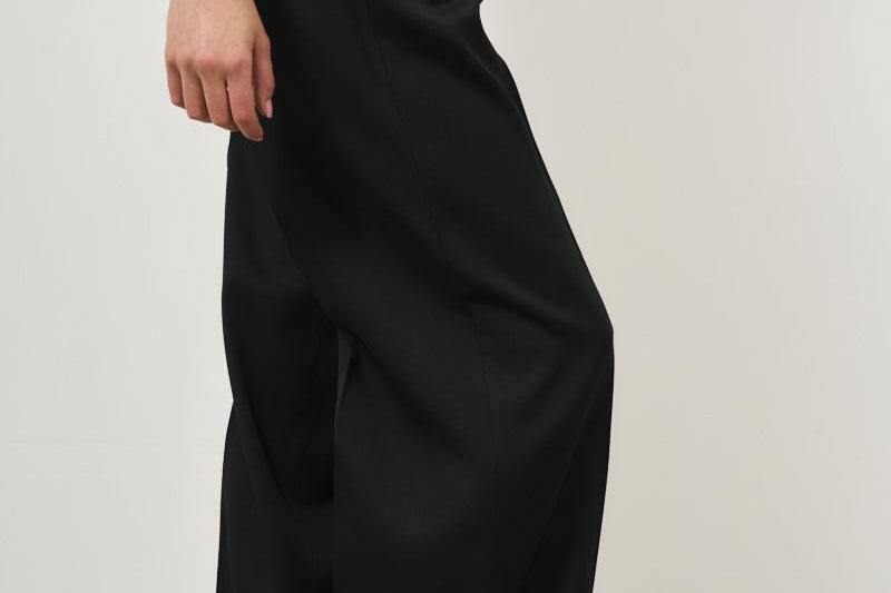 Pantalone donna in gabardine di lana GWP01203 P00154690100 GOLDEN GOOSE 