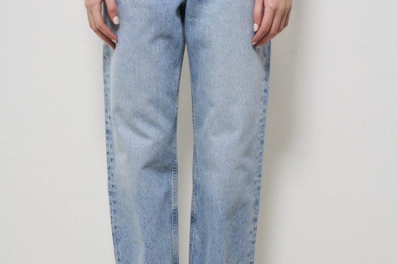 Jeans donna Fran in denim chiaro A9157B fran1206 AGOLDE 