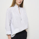 Camicia donna Fabrizia a righe Y5SK36 74RIG SEMICOUTURE 
