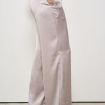 Pantaloni donna satinati rosa PT000008D 1985 HERNO 