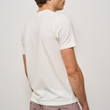 T-shirt uomo girocollo bianca AU1330C 1003 ALPHA STUDIO 