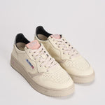 Sneakers donna Medalist panna, argento e rosa AULW LE18 AUTRY 