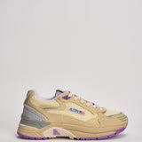 Sneakers donna Hyperway Low gialla HYLW HU01 AUTRY 