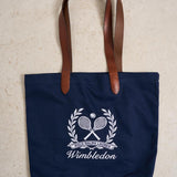 Tote donna in tela blu notte 405970397 001 RALPH LAUREN 